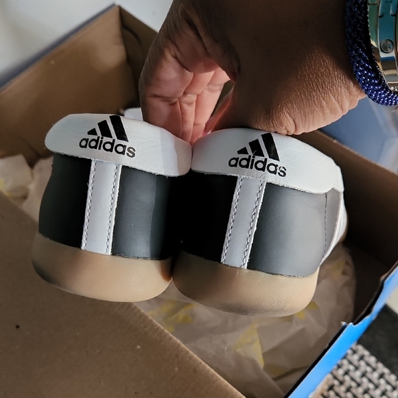 adidas Classic Black and White Loafers - Picture 4 of 7